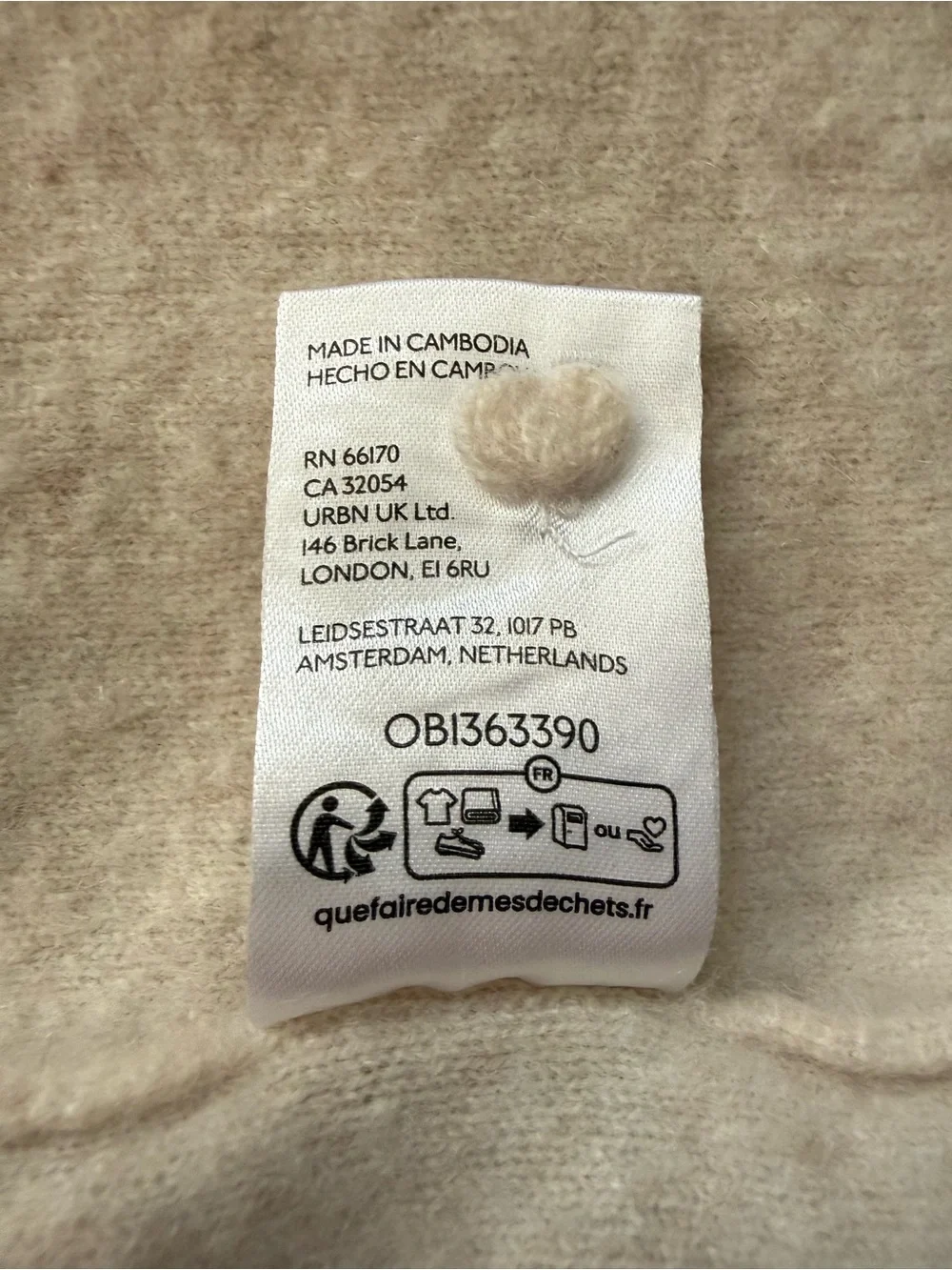 Pilcro Anthropologie Alani Cashmere Mock Neck Sweater L
